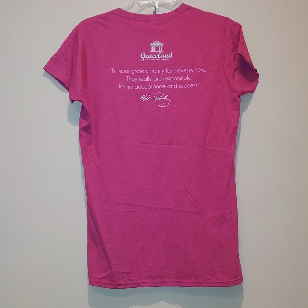 Graceland  Elvis 2012 35th Anniversary tee shirt NWOT - Picture 3 of 6